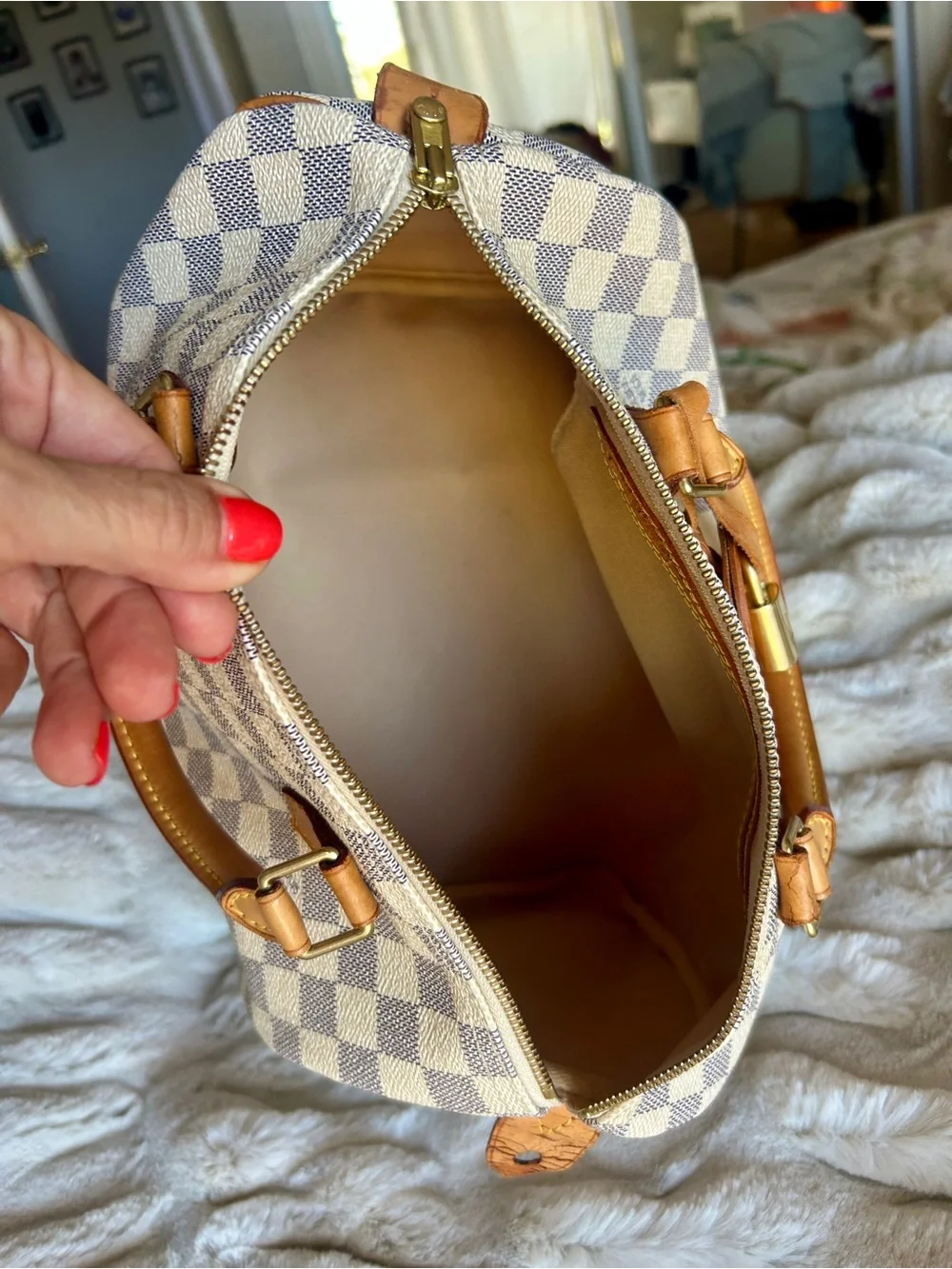 Louis Vuitton Damier Azur Canvas Speedy 30